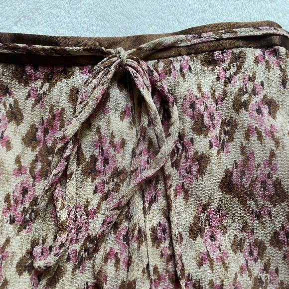 Ann Taylor Pleated Flower Skirt - Picture 3 of 5